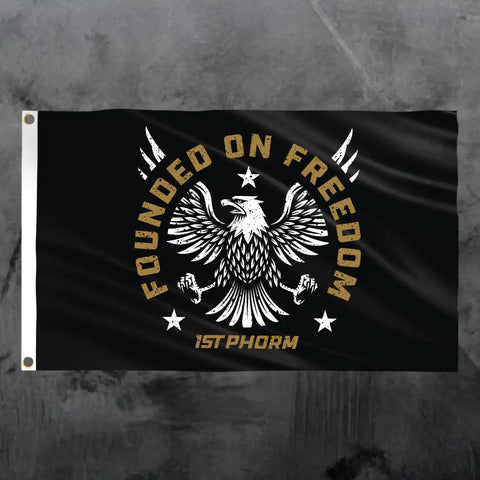 Founded On Freedom Flag