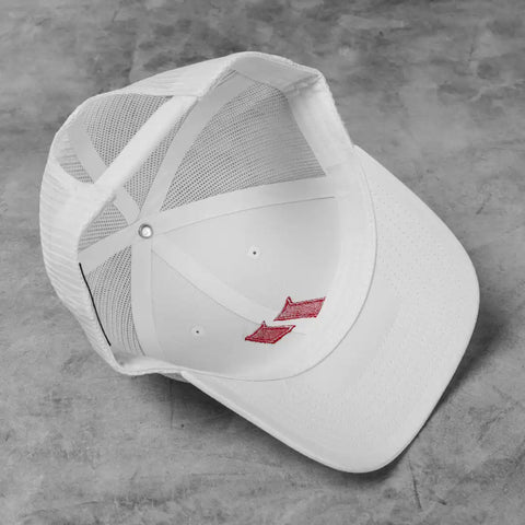 Energy Crest Cap - White