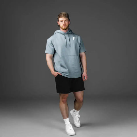 Crest Short Sleeve Hoodie