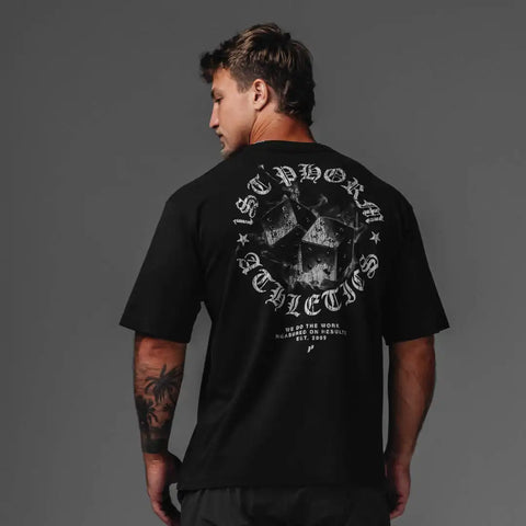 Diced Relaxed Tee
