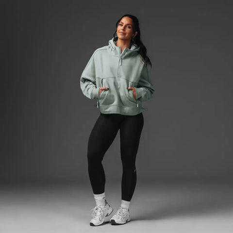 Basics Half Zip Hoodie