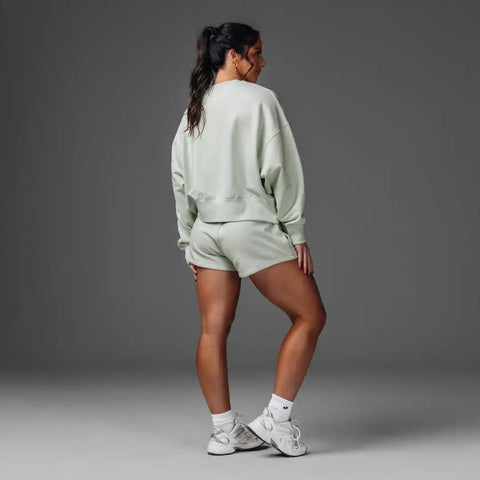 Classic Cropped Crew Sweatshirt