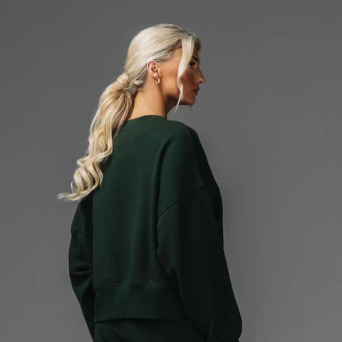 Classic Cropped Crew Sweatshirt