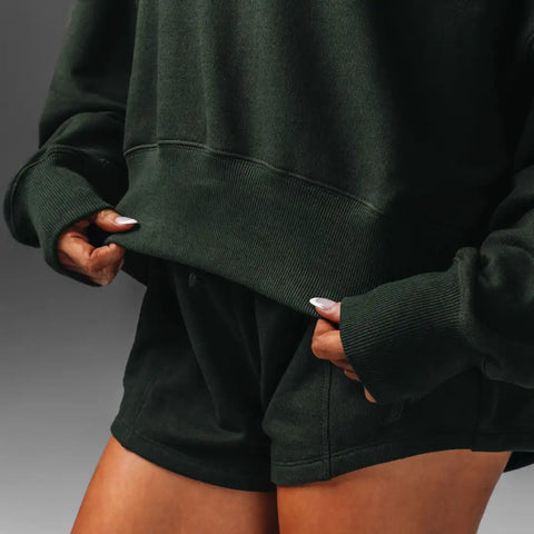 Classic Cropped Crew Sweatshirt